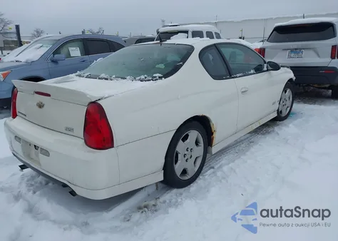 2006 Chevrolet Monte Carlo Ss z USA, uszkodzony, nr VIN 2G1WL15CX69307287